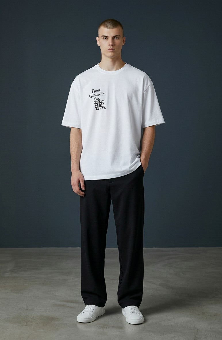 XOX Nakışlı Oversize